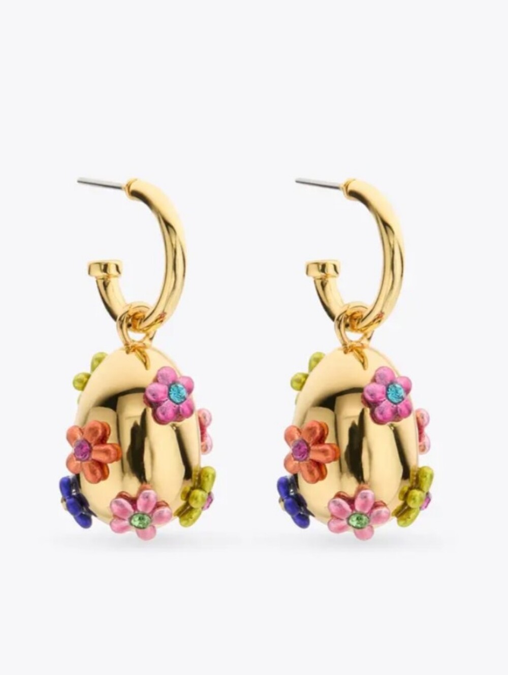 Kurt Geiger Rainbow Floral Earrings